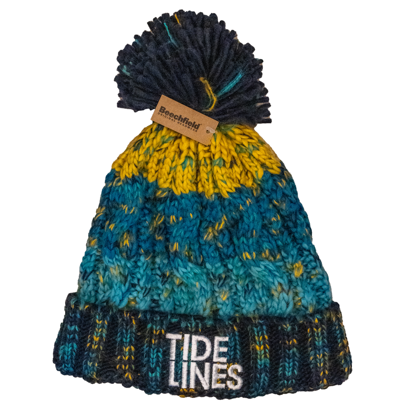 Tide Lines Bobble Hat