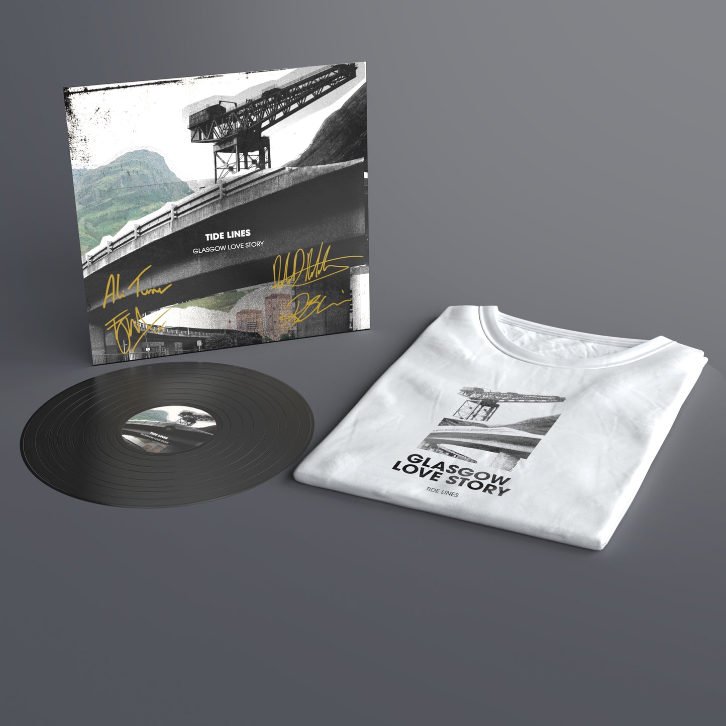 Glasgow Love Story | SIGNED VINYL + T-SHIRT