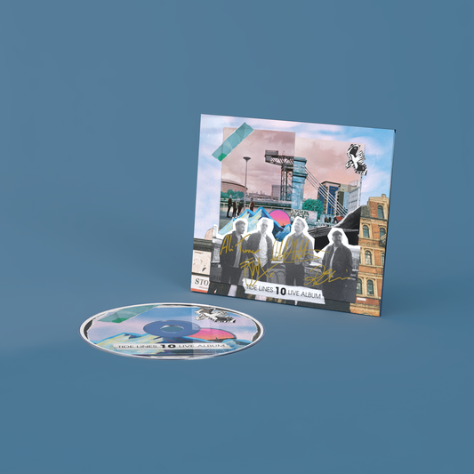 Tide Lines - 10 (Live Album) | SIGNED CD